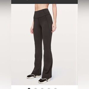 Lululemon Groove Pant Flare *Full-On Luxtreme 32" SZ 6